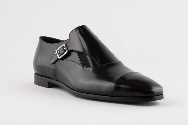 Cesare Paciotti Black Perforated Leather Monk Strap Dress Shoes Men’s 10.5 Cesare Paciotti | Shoes | Cesare Paciotti Patent Leather  main image 4